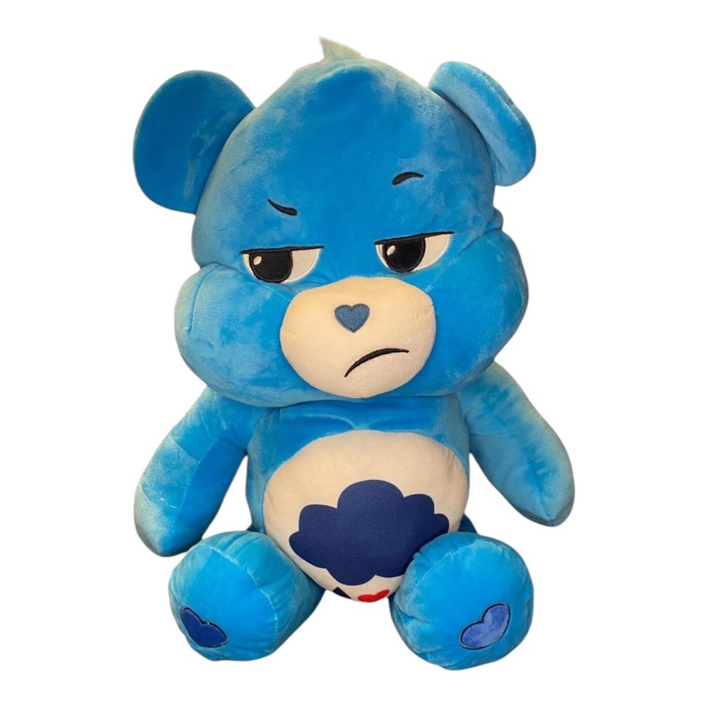 Care Bears Grumpy Bear XL Jumbo 24" Plush Huggable Material 2021